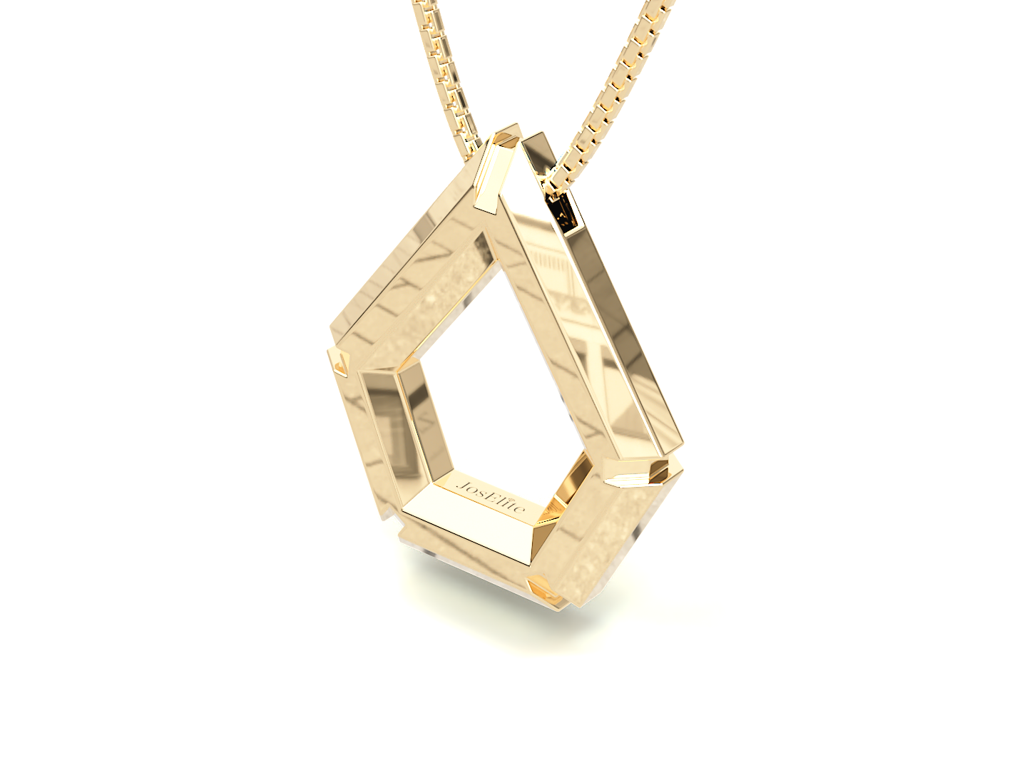 Nova Mileniu Pendant - 18K Yellow Gold