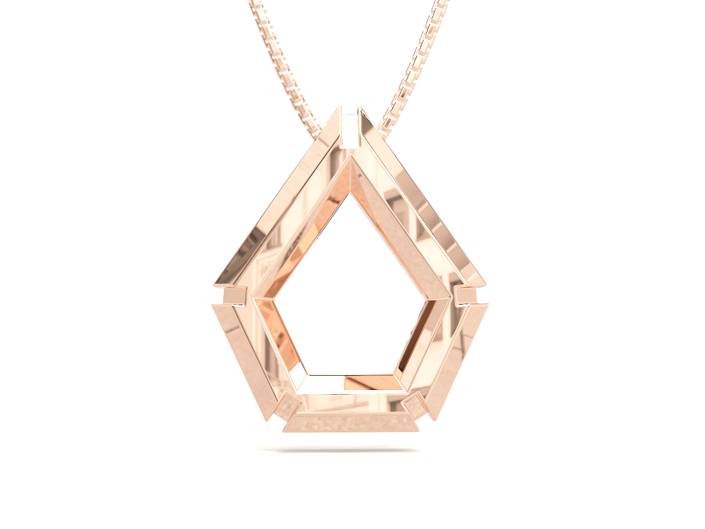 Nova Mileniu Pendant - 18K Rose Gold