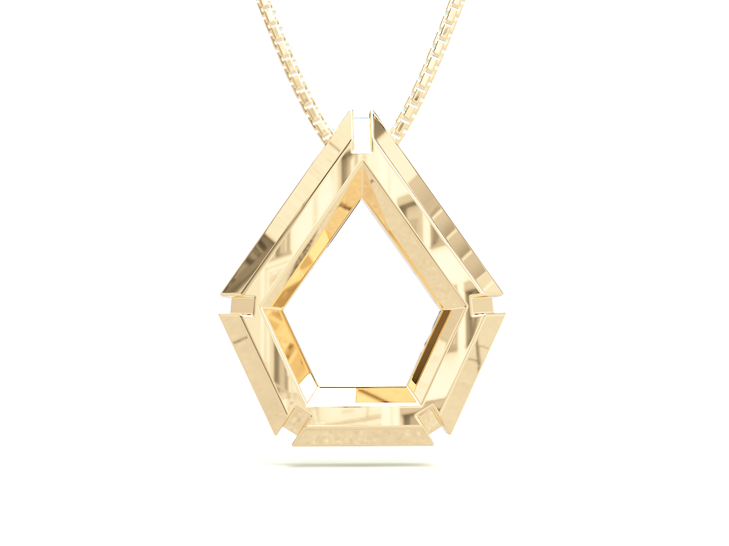 Nova Mileniu Pendant - 18K Yellow Gold