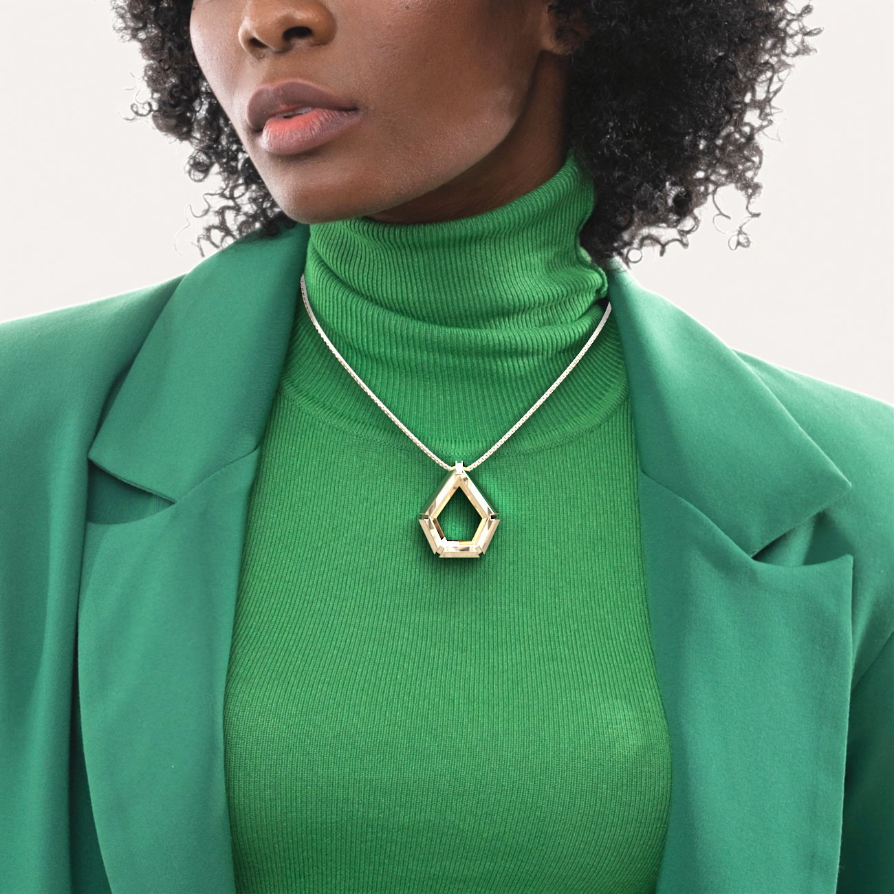 Nova Mileniu Pendant - 18K Yellow Gold