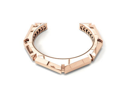 Nova Mileniu Cuff - 18K Rose Gold