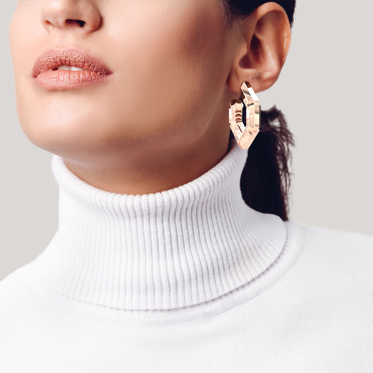 Nova Mileniu Earrings - 18K Rose Gold