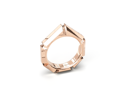 Nova Mileniu Ring - 18K Rose Gold