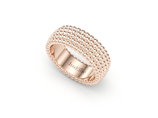 Pavé de Memori Ring - 18K Rose Gold