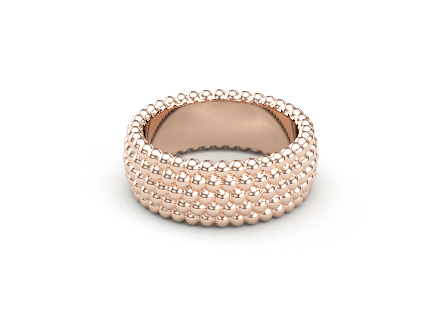 Pavé de Memori Ring - 18K Rose Gold